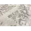 Hand-Knotted High-Quality White and Silver Area Rug
