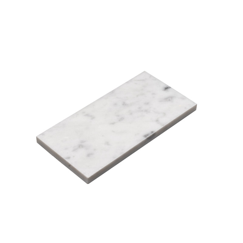 3" x 6" Marble Look Subway Wall & Floor Tile, Gray