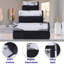 Ensemble de serviettes 6 pièces Kreager 500 g / m² 100% coton à séchage rapide-111684958-27041015