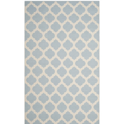 Romona Hand Woven Cotton Geometric Rug