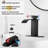 Single-Hole Single-handle Bathroom Faucet with Drain Assembly-69315639