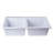 34'' L Double Bowl Granite Kitchen Sink-14644839