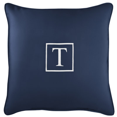 Kettil Embroidered Sunbrella® Outdoor Throw Pillow