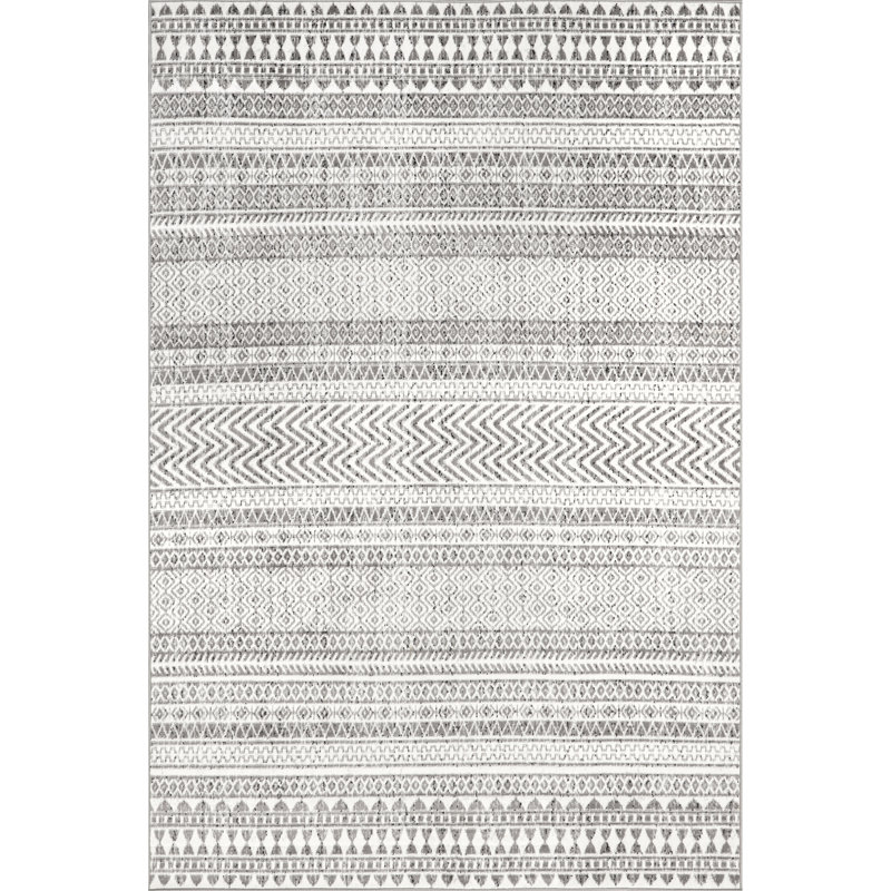 Tapis gris Amira, Rectangle 12 pi x 15 pi