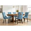 Ensemble de 4 chaises de salle à manger rembourrées Modern-829933129-829933135