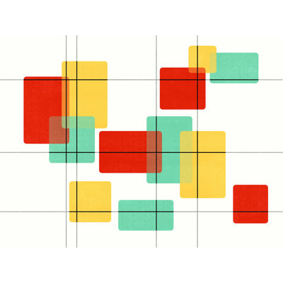 " Mid Century Modern Rectangles "
