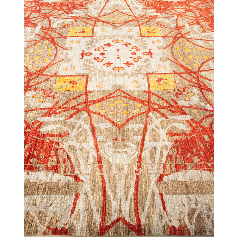 Haynie One-of-a-Kind 9' 1" X 11' 9" Hand Knotted Area Rug