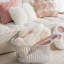 Coussin en forme de lapin