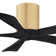 60" Irene 5-Blade Hugger Ceiling Fan with Wall Remote