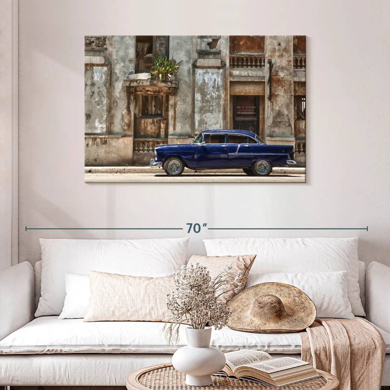 Voiture rétro Mehar Havana, H 30 po x l 45 po