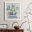 «Blue Bath I», peinture sur toile encadrée-61336667-61336668