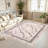 Monaco Series Abrstract Black/Gray/Ivory/Beige Area Rug-494730163