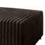 Repose-pieds en velours brun-1647830021