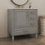 30 Inch Bathroom Vanity With Built-In Shelf, Deep Drawer, Standard Drawer And Long Divider Drawer-1623006718