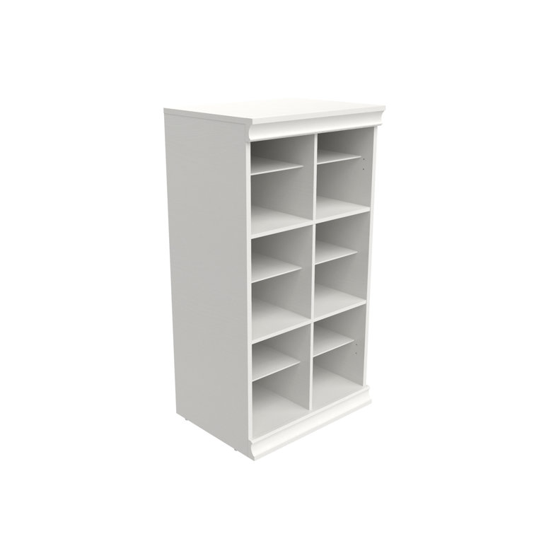 Modular Storage 21.38 W Shelving Unit with 12 Shelves