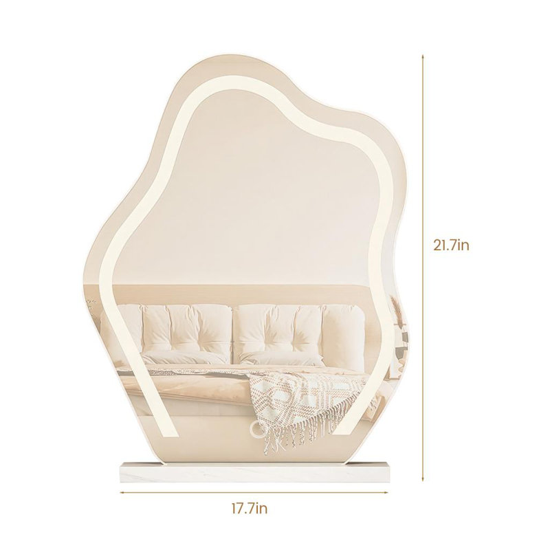 Maquillage Jadarrian avec lumière réglable