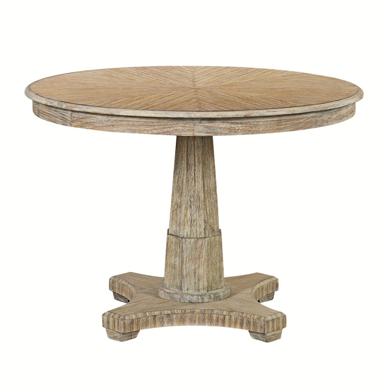 Round Dining Table, Weathered