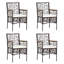 Ensemble de 4 chaises de salle à manger Bayou Breeze