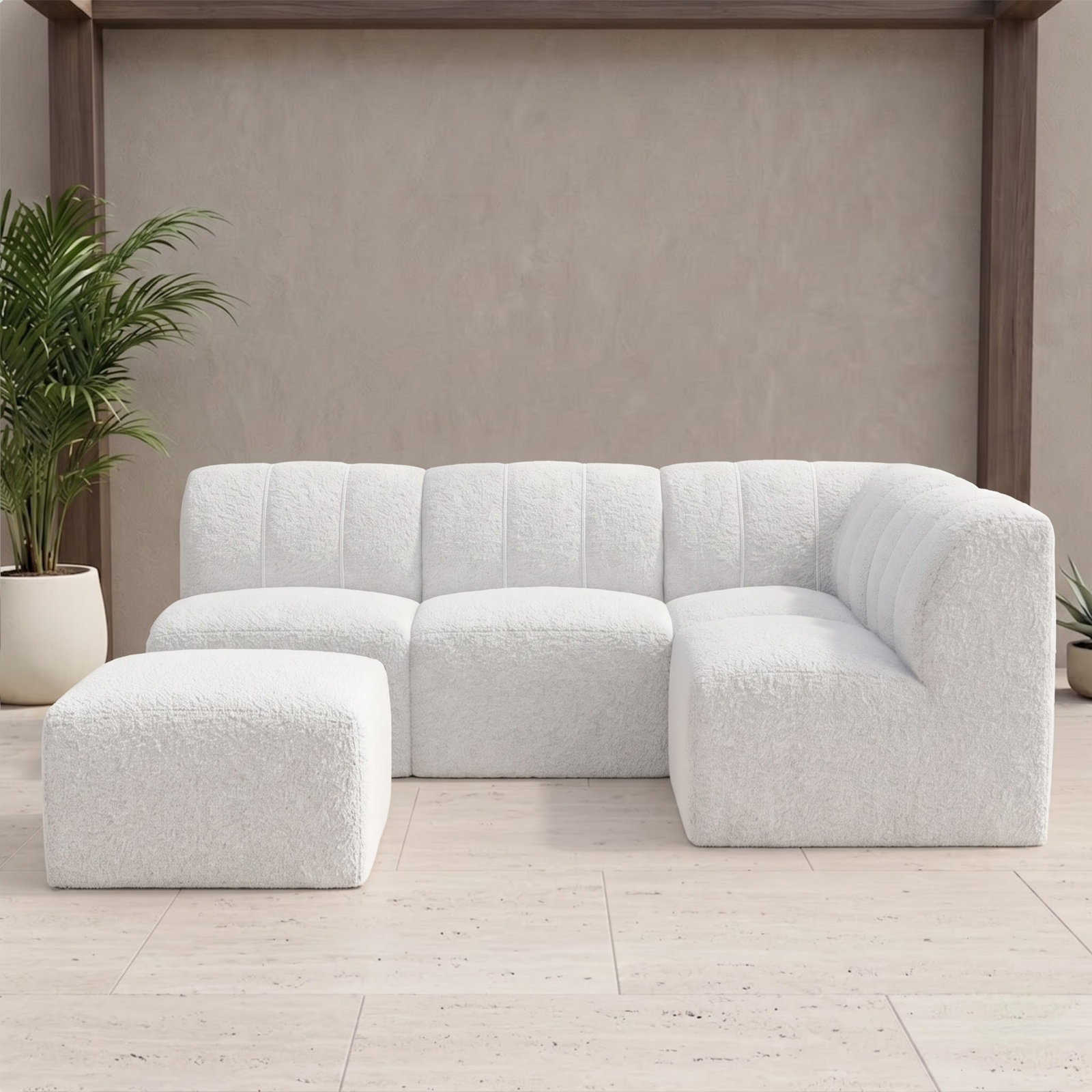 Praia 96" Sunbrella® Patio Sectional, Yes
