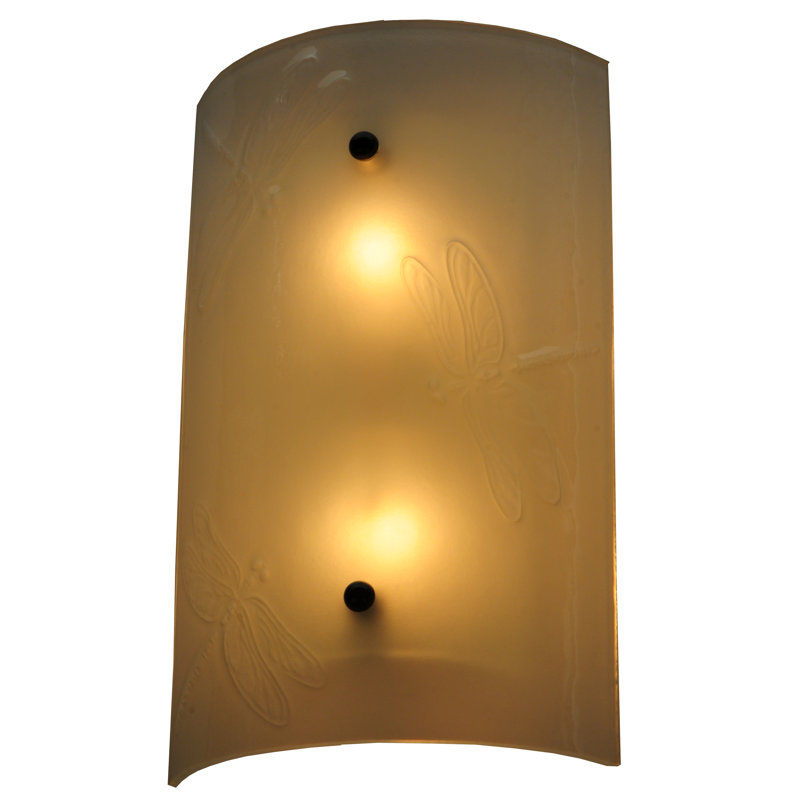 Metro Fusion Flush Mounted Sconce