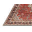 Tapis oriental en laine / polyester beige / rouge / bleu tissé à la machine Hakana-2030902352