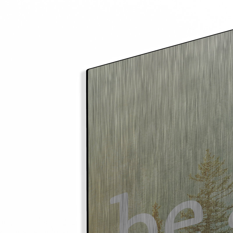 «Be Still» par Marla Rae, art mural en métal, H 36 po x l 36 po