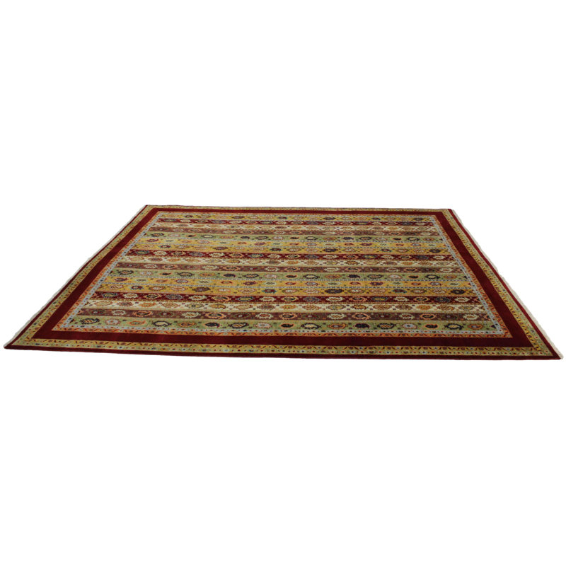 Striped Area Rug in Multicolor