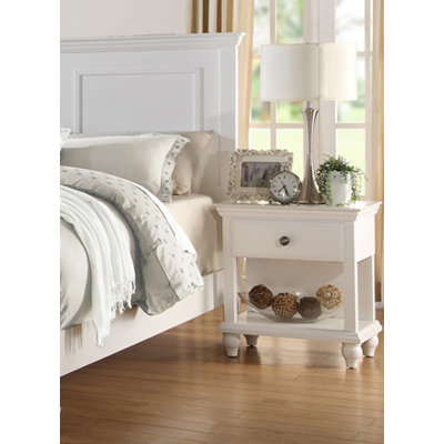 Trisa 1 Drawer Nightstand by A&J Homes Studio