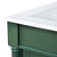 Armoire de salle de bain 24 po avec design accrocheur - vasque en céramique teintée-1368800584