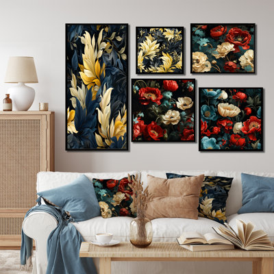 Lamberth - Tropical Wall Art Living Room Set Of 5