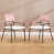 Chenille Beige/Pink
