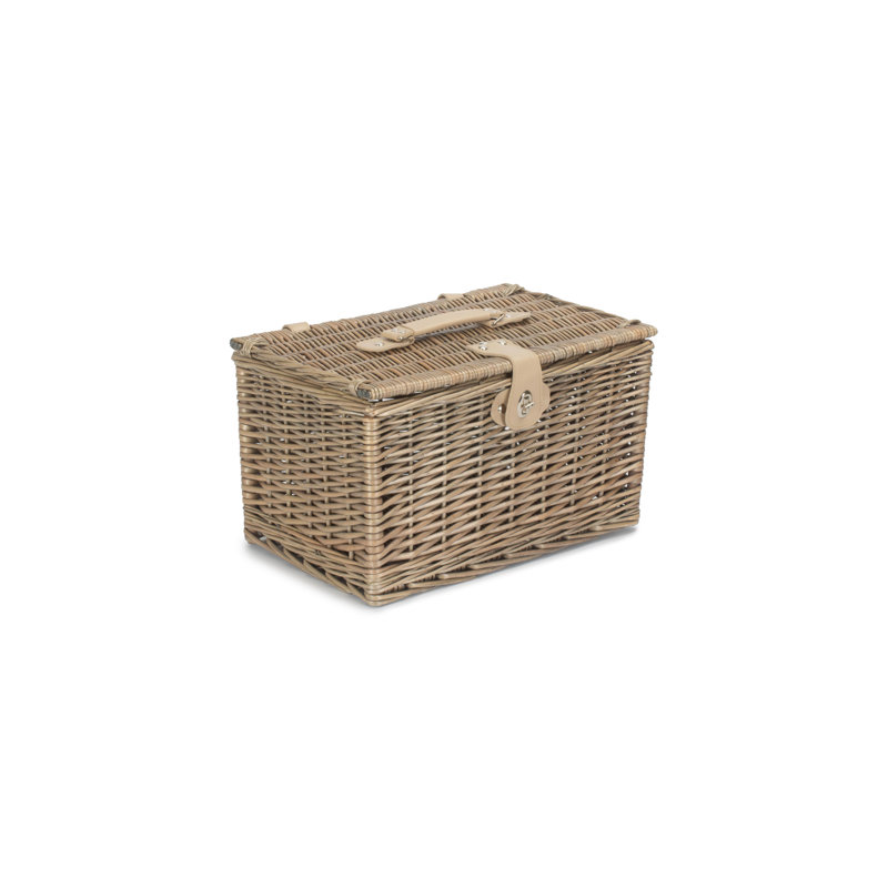 Wicker Chest Hamper Basket, Medium
