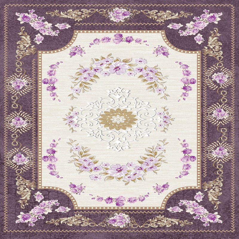 Antibacterial Hall Carpet, 39.4 x 59.1 inches | 100% Polyester, 0.4 in Pile Height, Non-Slip PVC Felt Dot Underside | Machine Washable, 3D Digital Printing, Durable & Stylish for Modern Home Décor