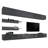 Narvaez 126" Modern Floating Wall Mounted Entertainment Center with 16-Color LED Lighting, High Gloss Finish-1811445836