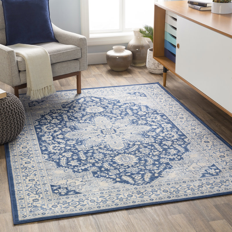 Swaney Oriental Indoor Rug, Rectangle 5'3" x 7'3"