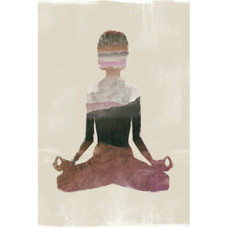 "Morning Yoga Pose III" sur toile par Judi Bagnato, H 18 po x l 12 po
