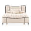 Camellia Field Upholstered Wingback Bed-551144635