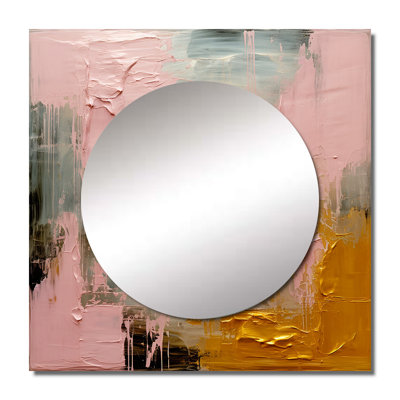 Kaniz - Abstract Square Mirror Wall Decor For Bedroom