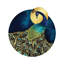Golden Peacock - impression d'art graphique-52934104-52934105-52934106