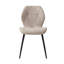 Miko 50cm H Velvet Upholstered Metal Side Chair-432116083