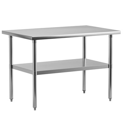 Tables de travail en acier inoxydable