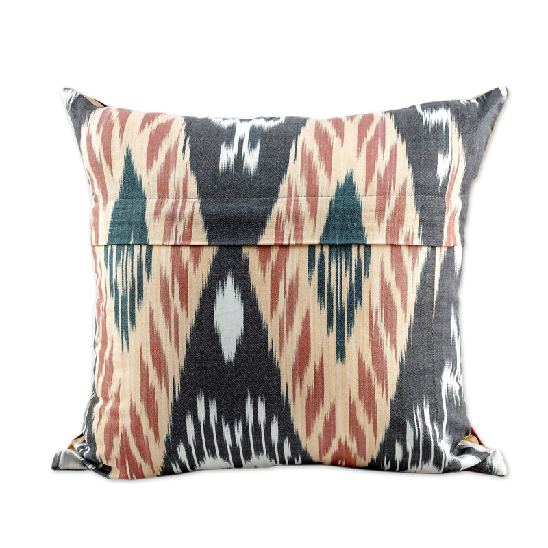 Gold Silk Association Silk Square Pillow Cover