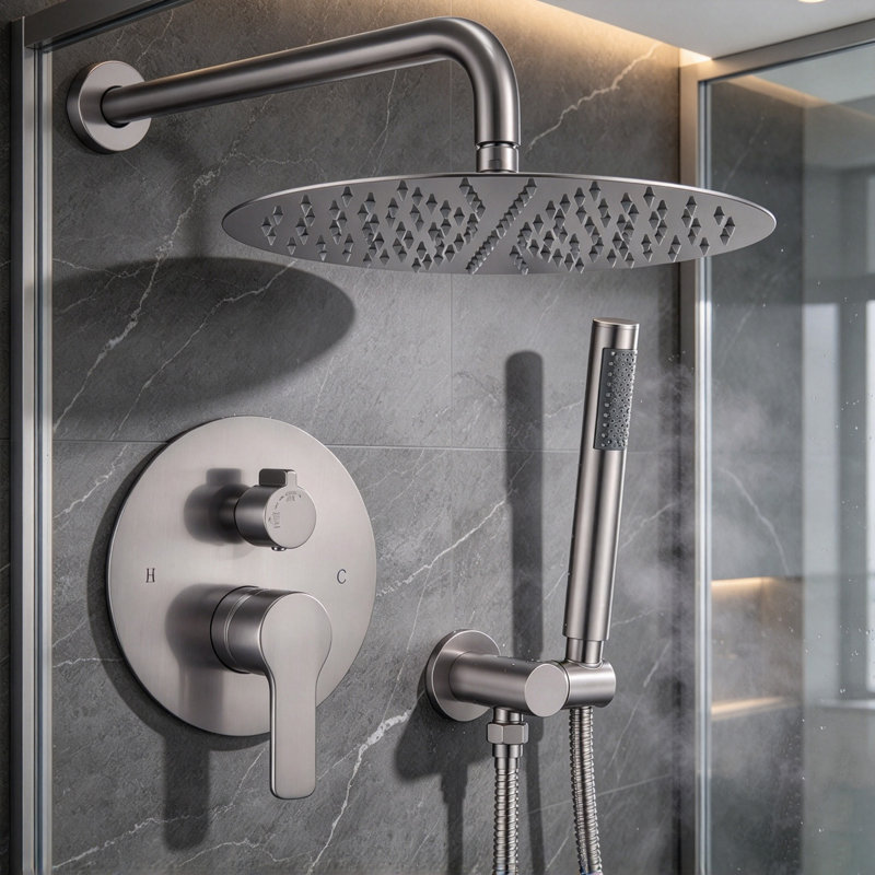 Shower Head 1.8 GPM, Brushed Nickel