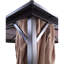 Auvent double en aluminium