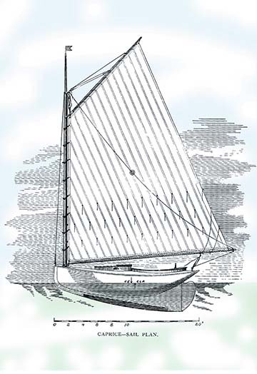 « caprice » par charles p. kunhardt, reproduction d’art