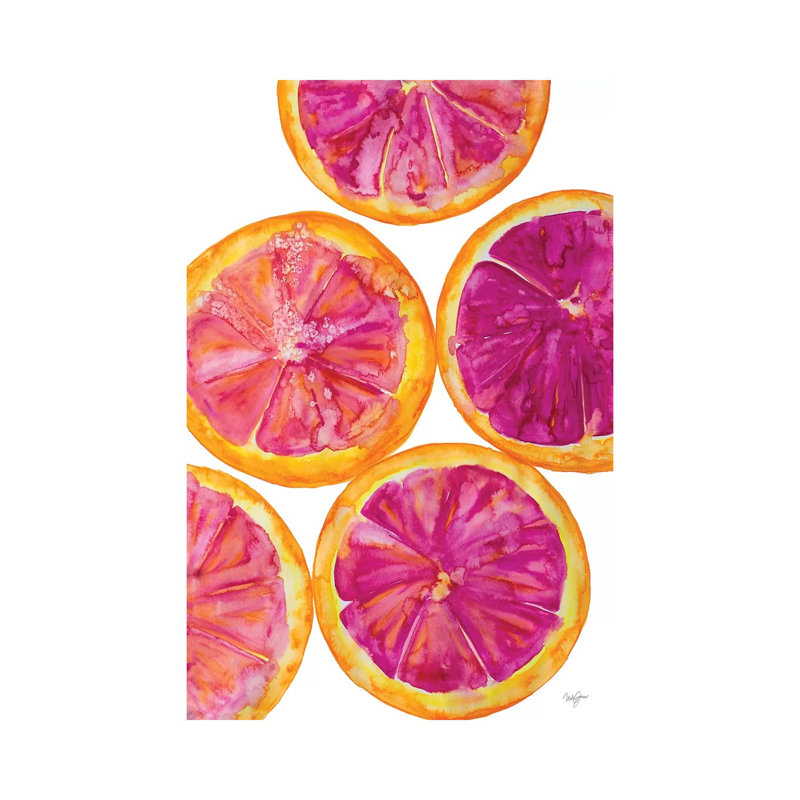 Fruit Punch I by Nola James - Wrapped Canvas Gallery-Wrapped Canvas Giclée, 152.5 cm H x 101.5 cm W