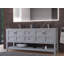 Base de meuble-lavabo double Anneus 71,25 po seulement-140164443