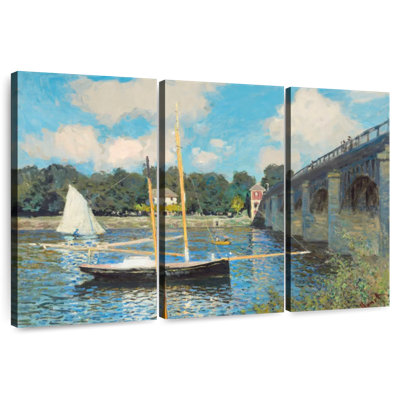 Nicci, le pont à Argenteuil, 1874