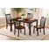 Raffe 4 - Person Solid Wood Solid Wood Top Four Leg Dining Set