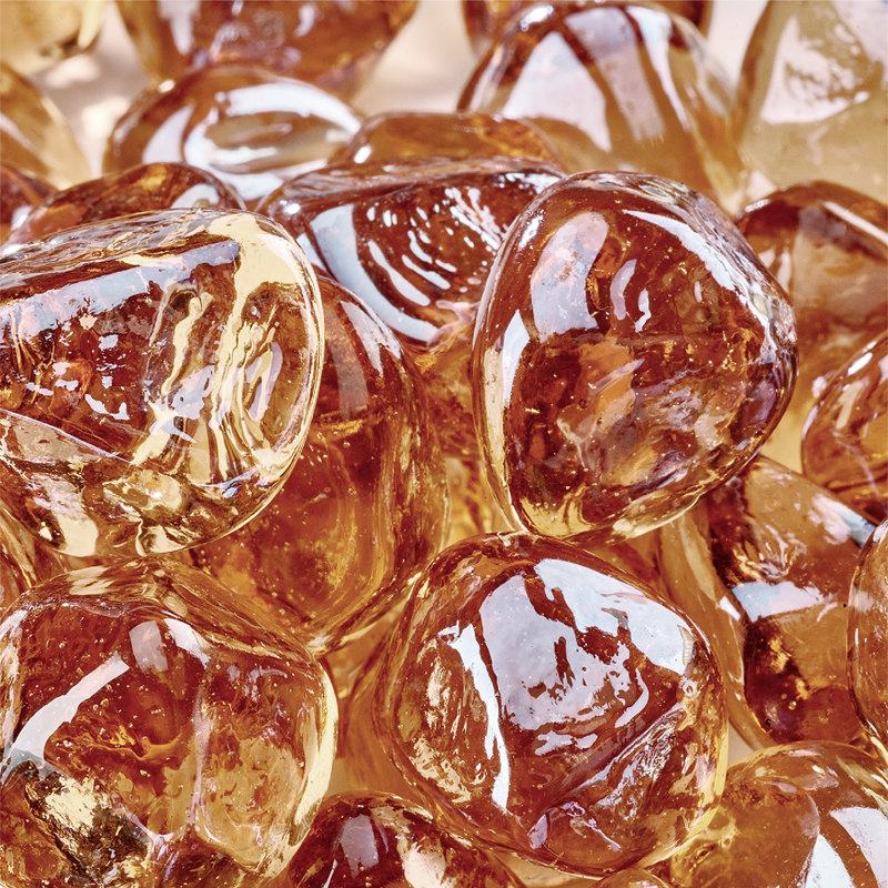10 Lb. Fire Glass, Champagne